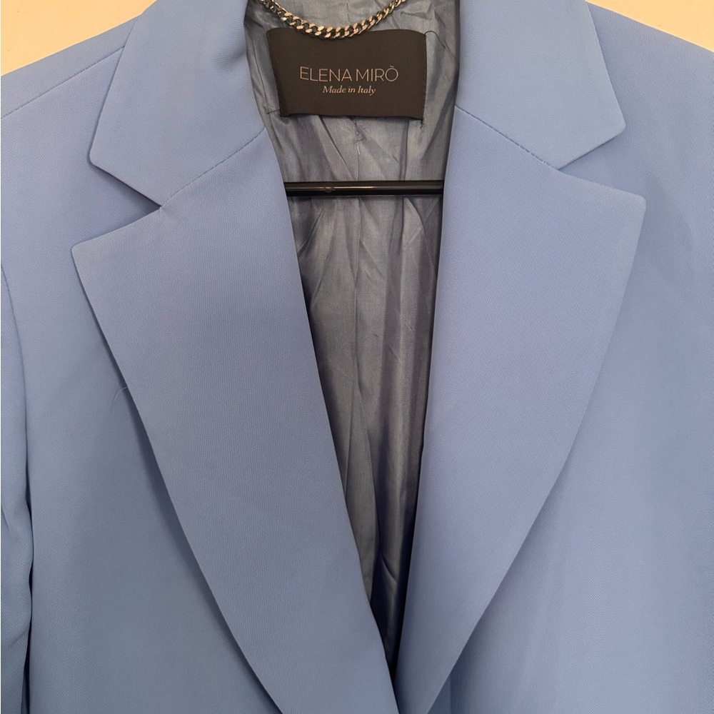 Elena Miro Sky Blue Suit - Picture 2 of 7
